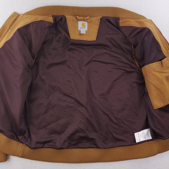 Carhartt Bomber Jacket Crawford Canvas 102524 Women's Large 12/14 - Picture 3 of 13